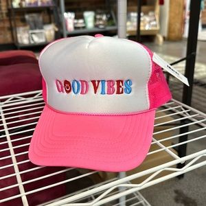 Good vibes trucker hat